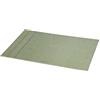 RHODIA 194484C - Sottomano rigido verde germoglio - 60X40cm - Cuciture sellaio arancioni - Esterno simil cuoio-Collezione Home Office Rhodiarama - Organizzazione per ufficio e Archiviazione di design
