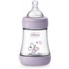 CHICCO Biberon Chicco Anticolica Perfect 5 Flusso Lento 150ml Rosa