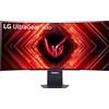 LG Monitor LG UltraGear 45GS95QX-B.AEU 45'' UWQHD OLED Curvo NVIDIA G-SYNC AMD FreeSync Premium Pro 240Hz Nero
