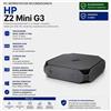 PC Workstation HP Z2 Mini G3 i7-7700 Ram 16GB DDR4 SSD 512GB Quadro M620 Windows 11 Pro