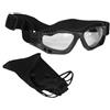 MIL-TEC OCCHIALE TACTICAL COMMANDO NERO CON LENTE TRASPARENTE