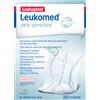 ESSITY ITALY SpA Leukoplast Leukomed Skin Sensitive Medicazione Adesiva 8x10cm 5 Pezzi - Cura Delicata per la Tua Pelle