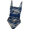 Averie Alaska One Piece Costume da Bagno, Blu, XXL Donna