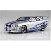 Aoshima Fast & Furious SkyLine GT-R