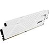 Adata Ram DIMM DDR4 2X4GB Adata 3600MHZ Gaming spectrix D35G 1.35V Bianco [AX4U36008G18I-DTWHD35G]