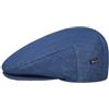 LIPODO Inglese Coppola Jeans Unisex Made in Italy Cappellino Look Denim Berrettino Visiera 100% Cotone Primavera Estate