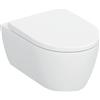 GEBERIT VASO GEBERIT ICON 503.046.JT.1 TURBOFLUSH BIANCO OPACO SOSPESO CON COPRIVASO SOFT-CLOSE