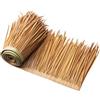 VEVOR Tetto in Paglia Artificiale 0,4 m x 5 m Rotolo di Tetto in Paglia in Stile Messicano, Impermeabile e Ignifugo, per Gazebo Palapa, per Patio, Piscina, Spiaggia, Feste Hawaiane, Giallo Maculato