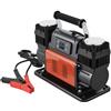 VEVOR Gonfiatore per Pneumatici Portatile con Arresto Automatico, Compressore d'Aria per Auto, Pompa dell'Aria Fuoristrada da 12 V con Display Digitale LCD e Adattatori per Camion, SUV, Camper