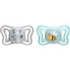 CHICCO Succhietto Chicco Physio Forma Light Silicone 2 pz Azzurro 2-6 m
