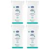 Chicco Kit 4 Pacchi Quadrotti Morbido Cotone Chicco Baby Moments 60 Pz (240 pz)