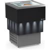 Framec Banco a Pozzetto per Gelato Mantecato CARRARA DARK VISTA - Capacità 4 + 4 Carapine