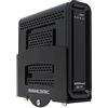 HumanCentric Supporto da parete regolabile per decoder via cavo e modem per dispositivi piccoli e larghi come box, lettori DVD, dispositivi multimediali in streaming