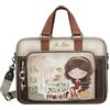 Anekke borsa da ufficio con scomparto per laptop Muse Briefcase Multicolor multicolore