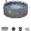 Bestway Idromassaggio semirigido Lay-Z-Spa Carrara AirJet 4-6 persone