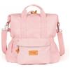 Nanan Zaino Mamma con Fasciatoio NYLON ROSA