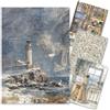 Set da 4 Carte di riso An artist journey A4