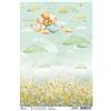 Carta di riso Lullaby in green Lunibloom