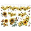 Carta di riso con Girasoli