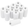 TLDSHOP® - Tappi conici per tapparelle - Tappo finecorsa - Confezione da 12 pezzi (con viti) - 2 misure disponibili (30mm e 40mm) - Disponibili in colore Grigio, Marrone o Bianco: (BIANCO, 30mm)