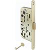 bricoleva.it Serratura Porta Interna, Blocco Chiusura per Porta, Serrature Porte con o senza Chiave (Serratura Mediana, Ottone)