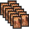 Ditwis 12 Pezzi di Cornice 10x15, Cornici Nere adatta per Foto e Immagini, Portafoto per Soggiorno, Camera da Letto e Ufficio