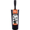 La Briantina Completo WC Minimal Batteriostatico con Scopino e Coperchio Integrato - Nero