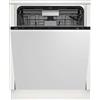 Beko BDIN36532 Lavastoviglie a Scomparsa Totale, 60 cm, 15 Coperti, Programma rapido, WaterSafe+™, LedSpot