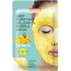 ARTDESIGNS Srl PUREDERM SKIN SOLUTIONS BUBBLE MASCHERA PURIFICANTE ALLA CURCUMA MONOUSO 25 G