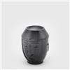 EDG Vaso Decorativo Forma Del Volto H23 Verde Scuro
