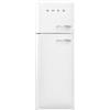 Smeg linea Anni '50 Smeg Frigorifero doppia porta con cerniere a sinistra a libera installazione FAB30LWH6 finitura bianco da 60 cm - IN PROMOZIONE FINO AL 30/06