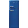 Smeg linea Anni '50 Smeg Frigorifero doppia porta con cerniere a destra a libera installazione FAB30RBE6 finitura blu da 60 cm - IN PROMOZIONE FINO AL 30/06