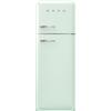Smeg linea Anni '50 Smeg Frigorifero doppia porta con cerniere a destra a libera installazione FAB30RPG6 finitura verde pastello da 60 cm - IN PROMOZIONE FINO AL 30/06