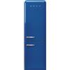 Smeg linea Anni '50 Smeg Frigorifero combinato con cerniere a destra a libera installazione FAB32RBE6 finitura blu da 60 cm - IN PROMOZIONE FINO AL 30/06