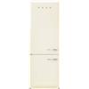 Smeg linea Anni '50 Smeg Frigorifero combinato con cerniere a sinistra a libera installazione FAB38LCR6 finitura panna da 71 cm - IN PROMOZIONE FINO AL 30/06