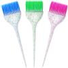 Xinjoduz Set di 3 Spazzole per Tintura Capelli - Pennello per Colorare e Applicatore - Accessori per Parrucchiere