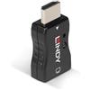 Lindy Emulatore EDID HDMI 2.1 Advanced EDID Minder per display HDMI, supporta 8K, HDR e alte velocità di aggiornamento