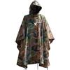 MIL-TEC PONCHO WOODLAND IMPERMEABILE IN PVC