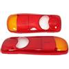 Easy Link 2x Lenti di Ricambio per Fanali Posteriori per Camion Rimorchi Furgone Compatibili con Renault Master VW Transporter T5 Peugeot Boxer Citroen Jumper Fiat Ducato Mascott Cabstar Sprinter