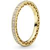 Pandora Funkeln und Herzen Ring 168655C01 Anello donna