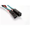 Puig 4856N Kit cablaggio Plug&Play adattatore per installazione senza tagli di luci targa e accessori elettrici, Nero