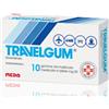 Travelgum - 20 mg Gomme da Masticare Medicate Nausea e Vomito Confezione 10 Gomme NPS