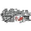Clementoni - 39440 Collection Panorama Puzzle - Amsterdam Bicycle - 1000 Pezzi