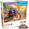 Buffalo Games - Angelo Bonito - Racing The Train - 750 Piece Jigsaw Puzzle for Adults -Challenging Puzzle Game Nights - Finished Size is 24.00 x 18.00