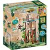 PLAYMOBIL Wiltopia 71008 Centro di osservazione Animali dell'Amazzonia, con Bussola e Animali Giocattolo, Giocattolo Sostenibile per Bambini dai 4 Anni in su