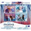 CARDINAL GAMES Frozen II, 4 Puzzle in Legno da 20-24 Pezzi, dai 4 Anni in Su
