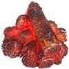 BSTCAR Lampada a Carbone Simulata 3D Senza Fiamma per Caminetto Lampada a Carbone a LED con Fiamma a Legna Realistica per Decorazioni Natalizie (senza fiamma)