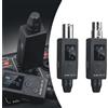 UHF Wireless Microphone System Microfono Wireless Advanced U Band Riduzione Rumore Prestazioni Affidabili