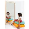GIODIARREDA Specchio Verticale a Parete per la Scuola dell'Infanzia - 80x120 cm