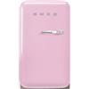 Smeg linea Anni '50 Smeg Frigorifero minibar monoporta con cerniere a sinistra a libera installazione FAB5LPK6 finitura rosa da 40 cm
